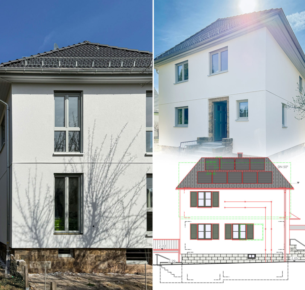 Energetische Sanierung EFH – KF BAU Sachsen GmbH